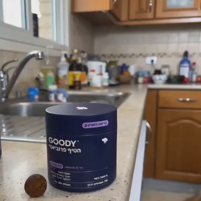 גודי - חטיפי פרוביוטיקה לכלב